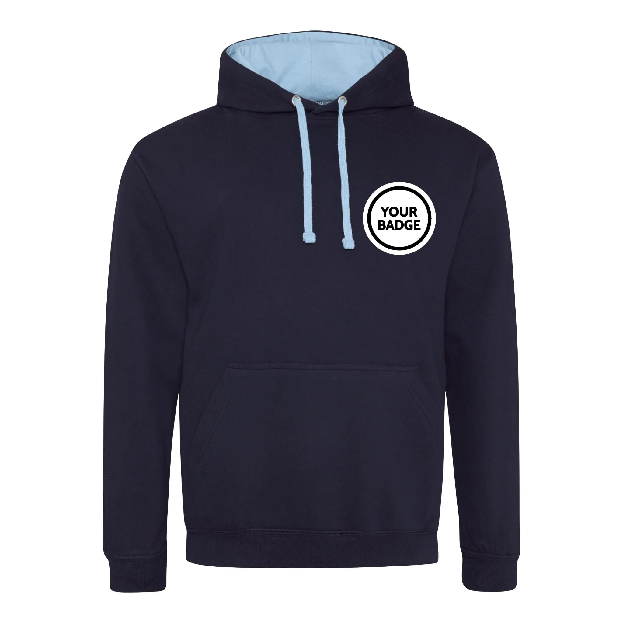 1 Signal Regiment Varsity Contrast Hoodie