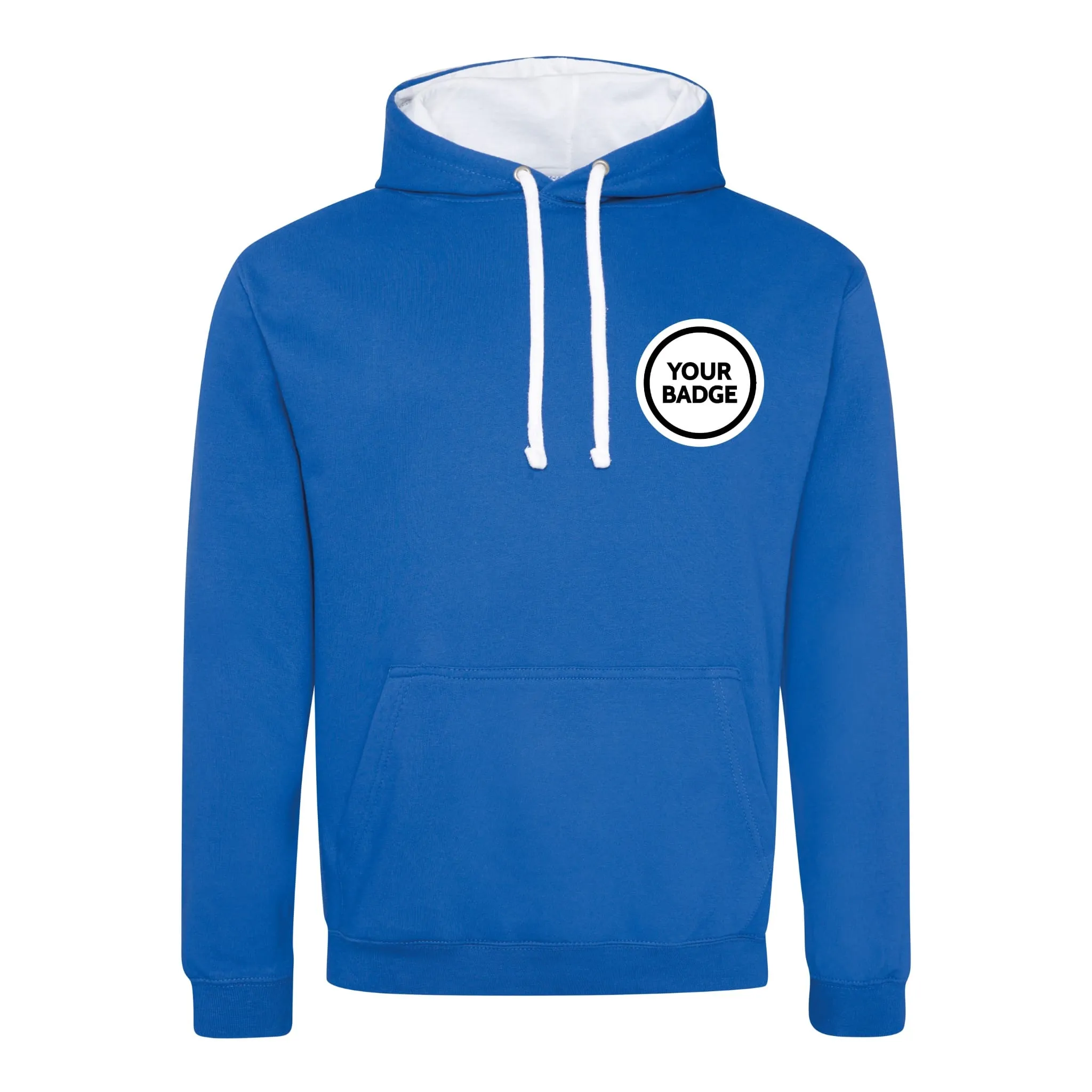 1 Signal Regiment Varsity Contrast Hoodie