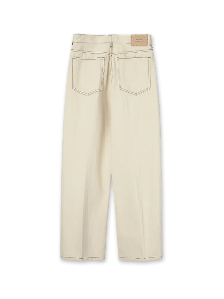 Classic Denim - Ecru