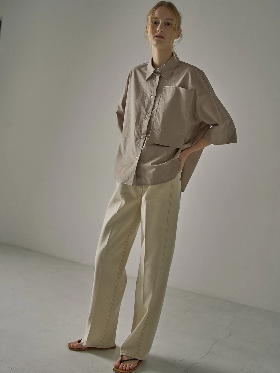 Classic Denim - Ecru