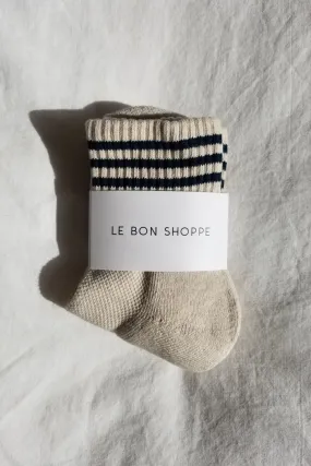 Le Bon Shoppe | Girlfriend Socks | Oatmeal