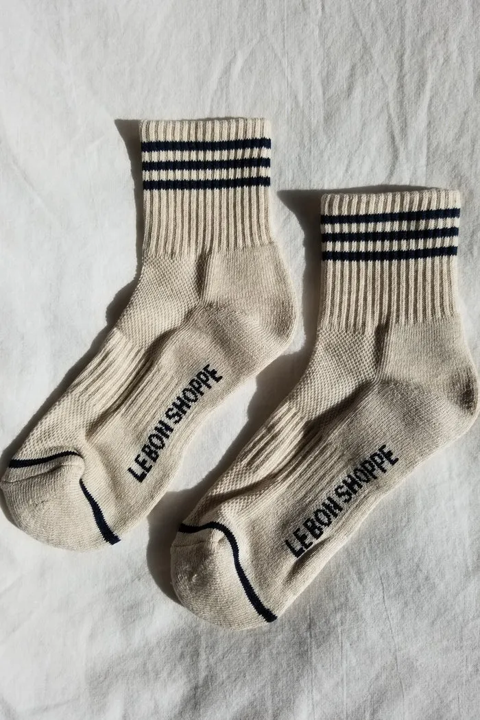 Le Bon Shoppe | Girlfriend Socks | Oatmeal