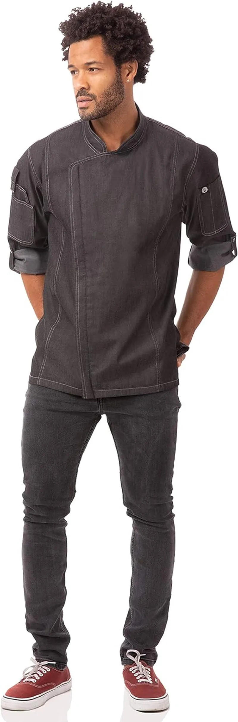 Men'S Gramercy Denim Chef Coat