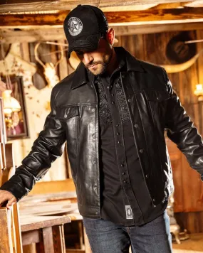 MEN'S LEATHER JACKET CEDRIC