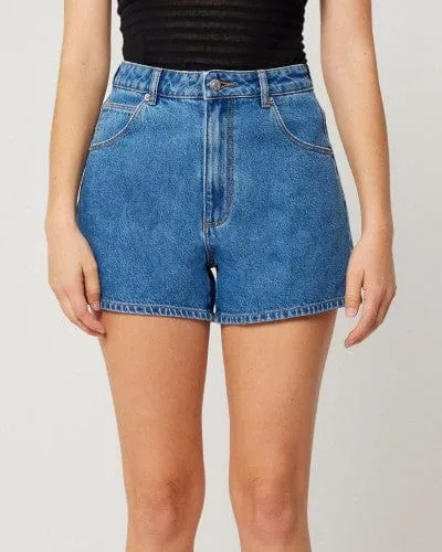 Rollas Jeans Mirage Short in River Blue