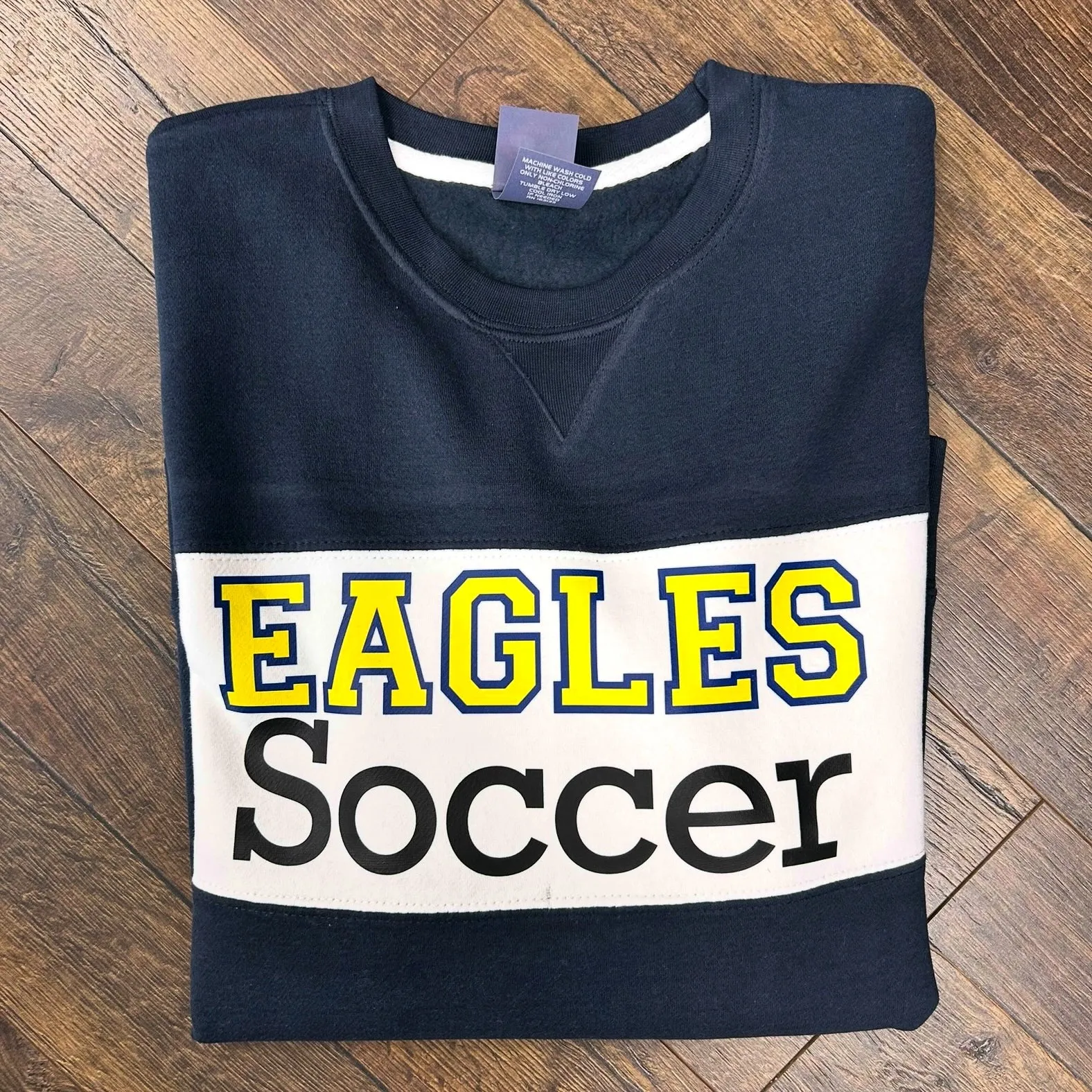 Sports Team Mascot Crew Neck Sweatshirt