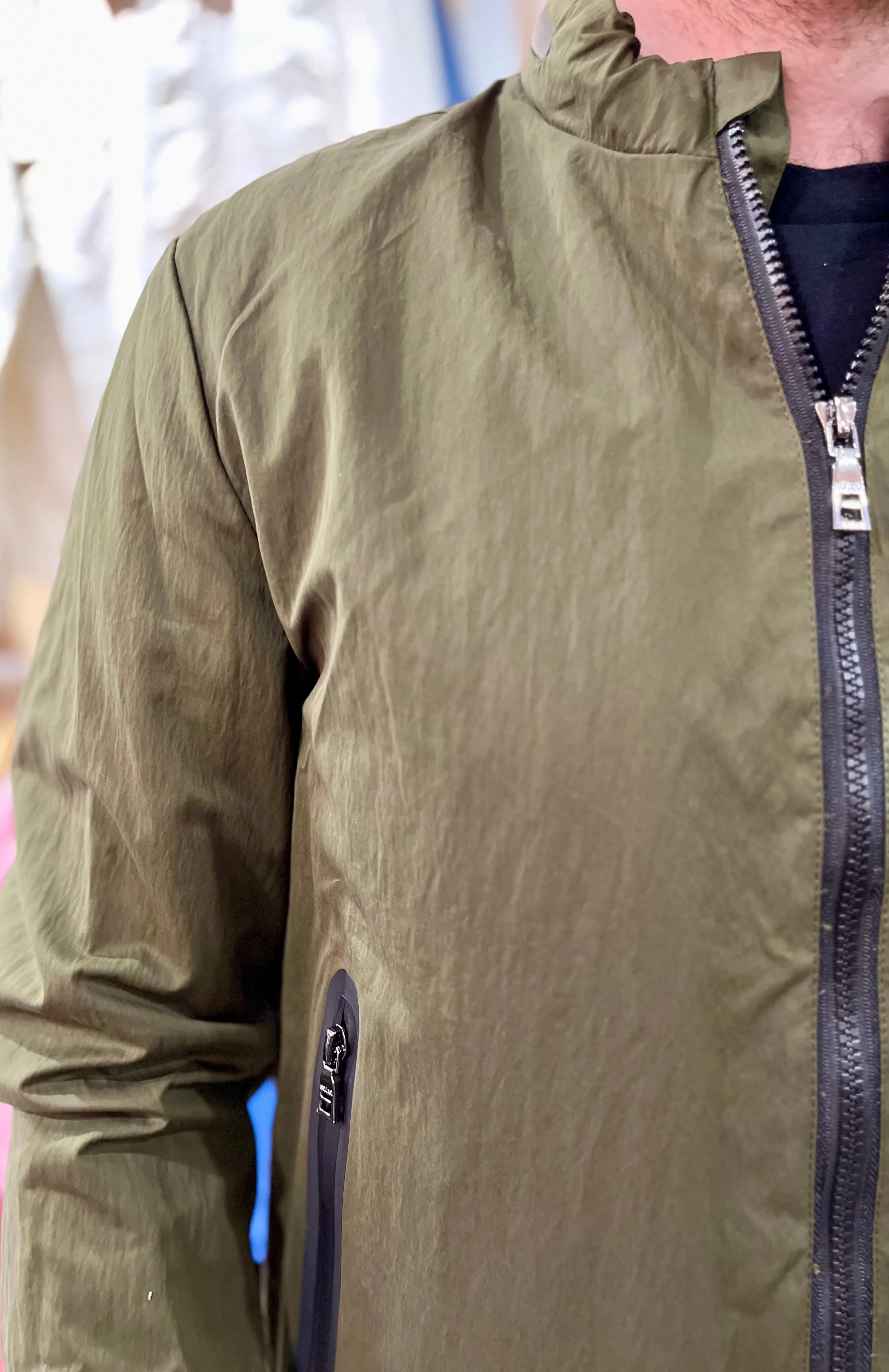 Sseinse - Khaki Lightweight Bomber - 307