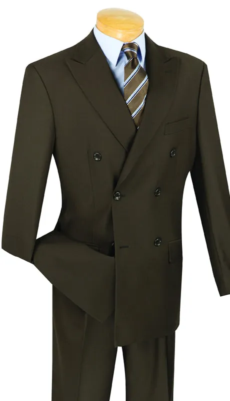 Vinci DC900-1-BRW Mens Suit