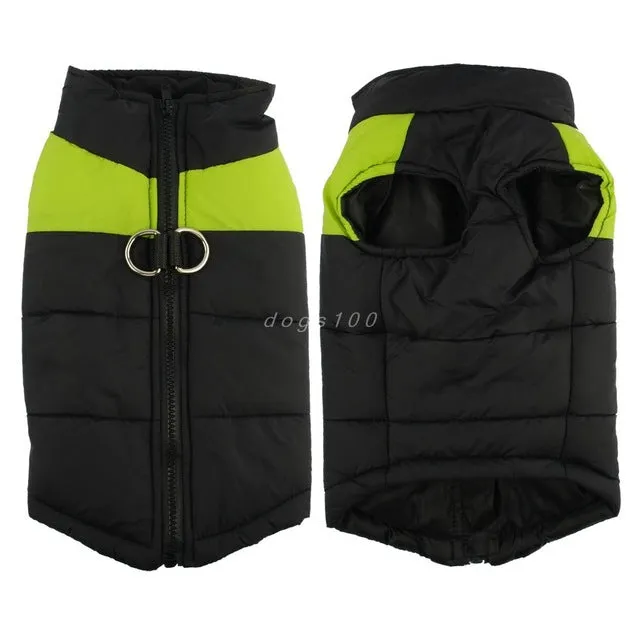 Waterproof dog jacket