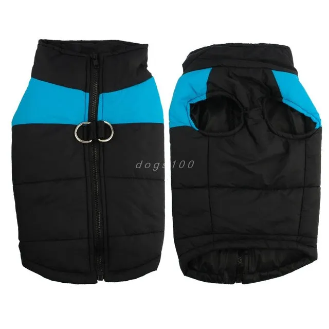 Waterproof dog jacket
