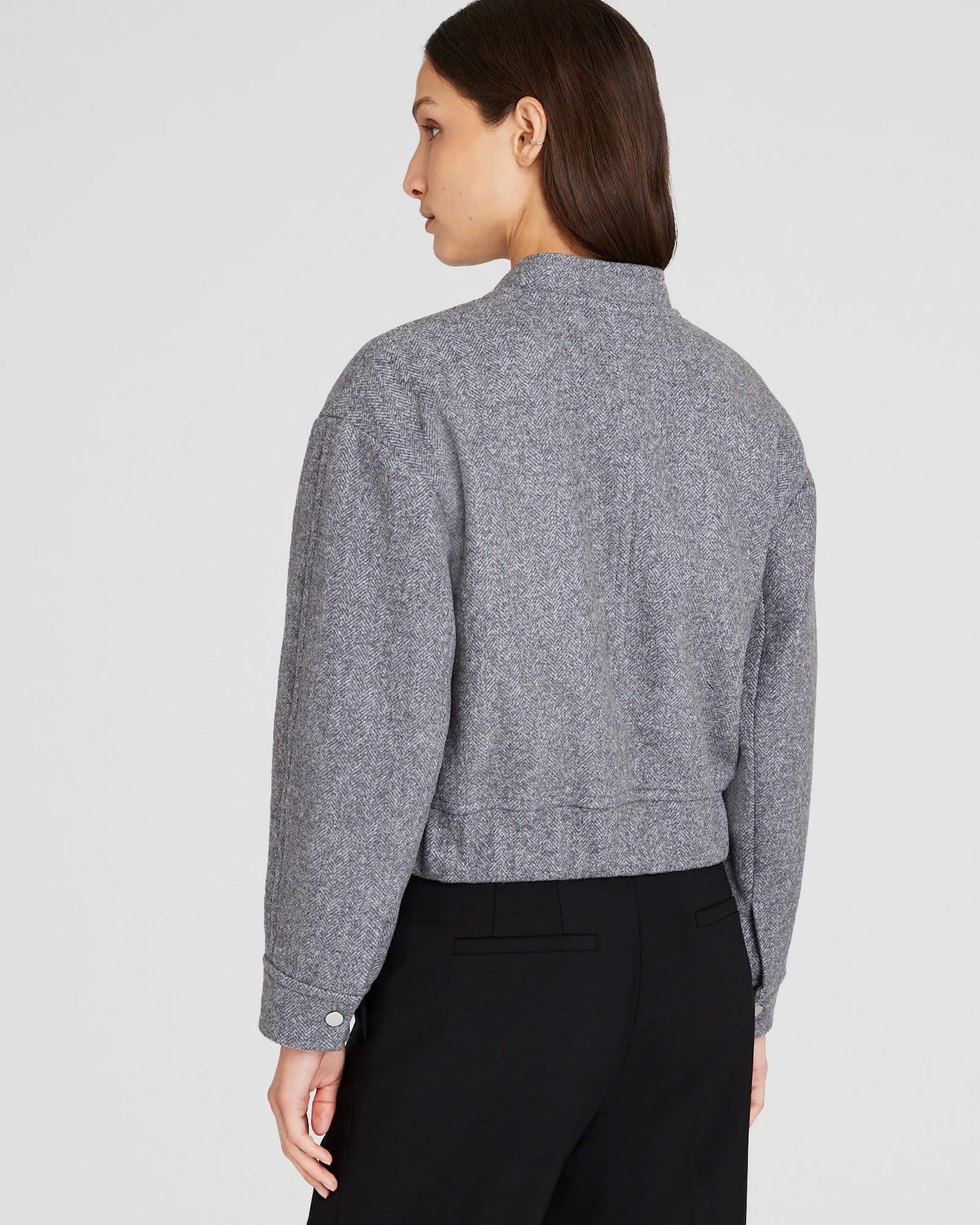 Wool Bomber Jacket