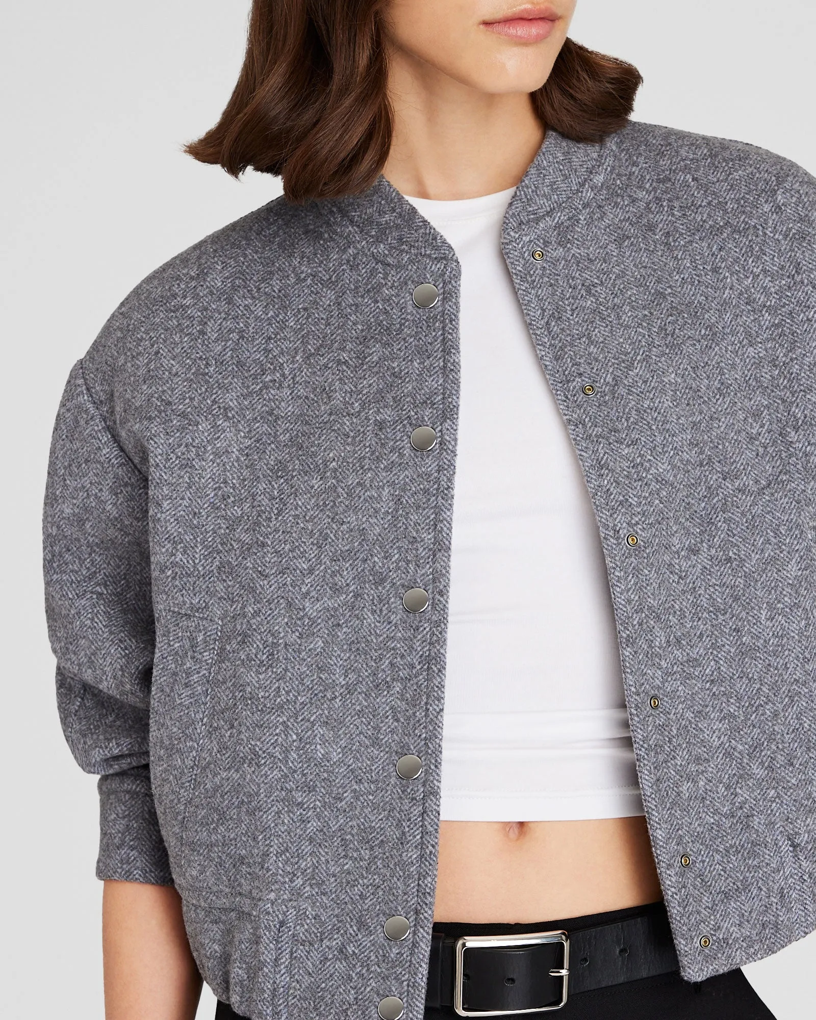 Wool Bomber Jacket